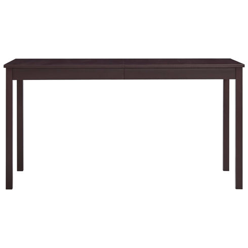 Maison Madeleine -  9 Piece Dining Set Pinewood Dark Brown